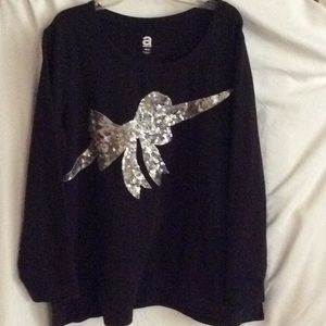 Black holiday sweater